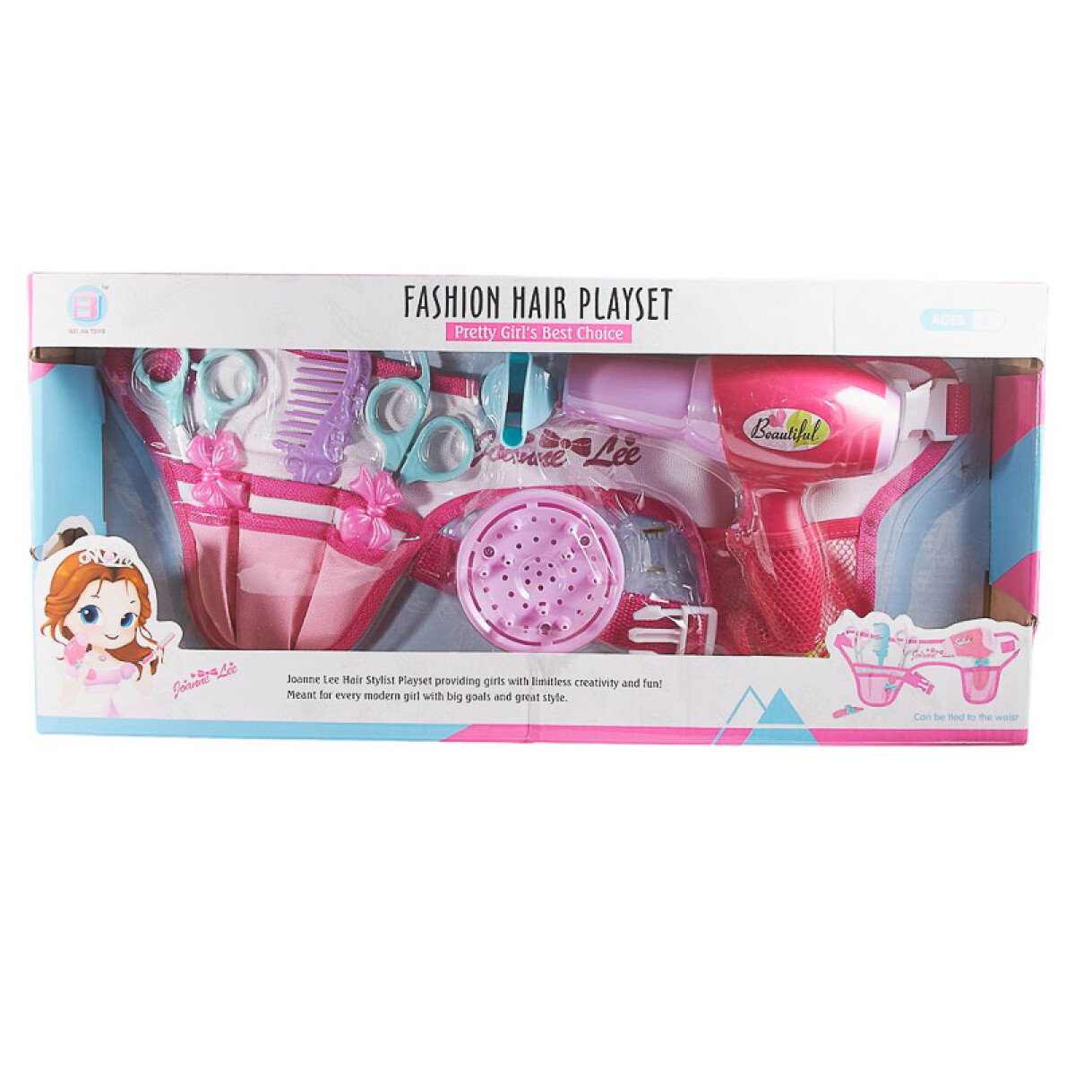 OUTLET Set Peluquería Infantil 48*23 cm - Outlet Set Peluquería Infantil 48*23 Cm 
