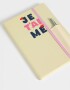 Librería Sets Set De Cuaderno Y Lapicera 'je T'aime' - Combinacion Multicolor