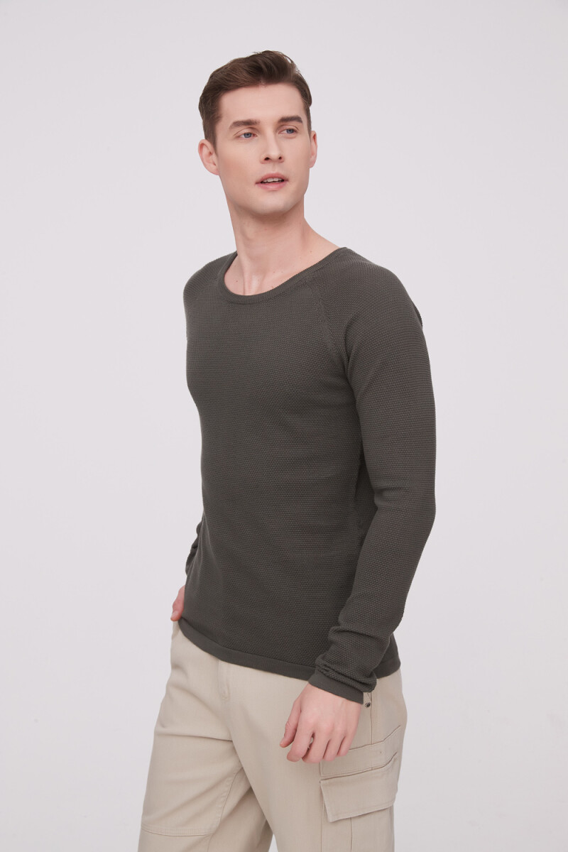 Sweater Maido - Verde Oliva Oscuro 