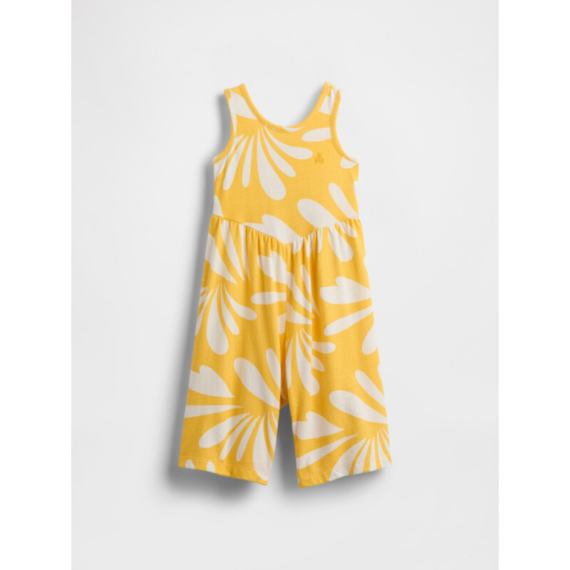 SL BOW BACK ROMPER BANANA