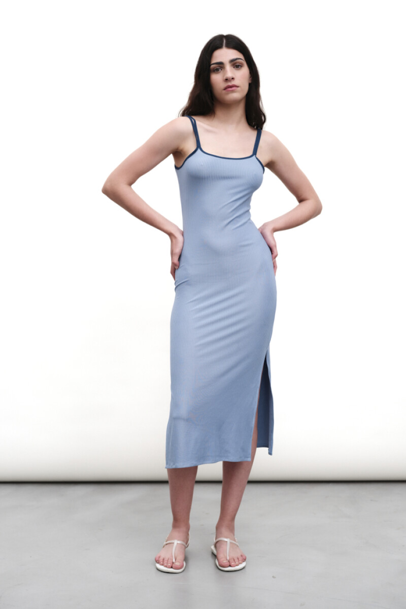 Vestido Yaya Celeste