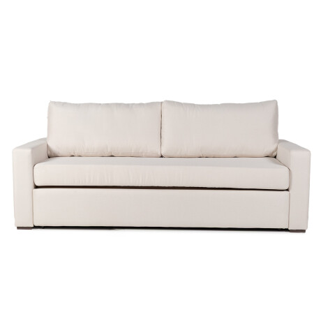Sofá Cama Mónaco - Tela Rústica 2195 (Beige)