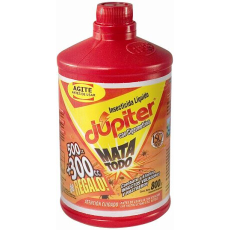 INSECTICIDA JUPITER LIQUIDO 500 CC+300 CC INSECTICIDA JUPITER LIQUIDO 500 CC+300 CC
