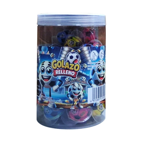 CARAMELO CAPSULAS GOLAZO RELLENO 30 Unidades 300grs CARAMELO CAPSULAS GOLAZO RELLENO 30 Unidades 300grs