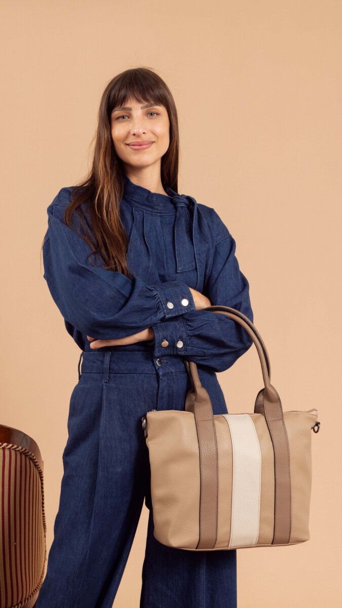 CARTERA POLA - TOSTADO CASTAÑO Y ARENA 