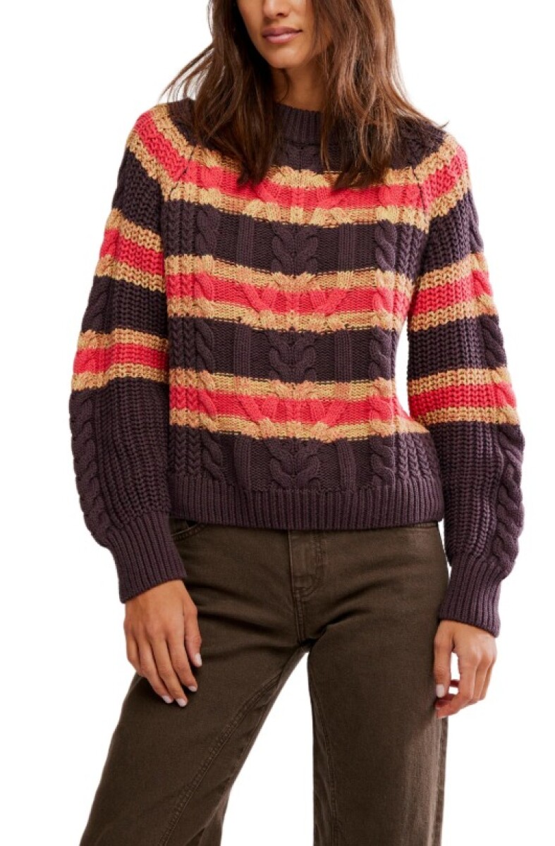 FRANKIE CABLE STRIPED PUL 
