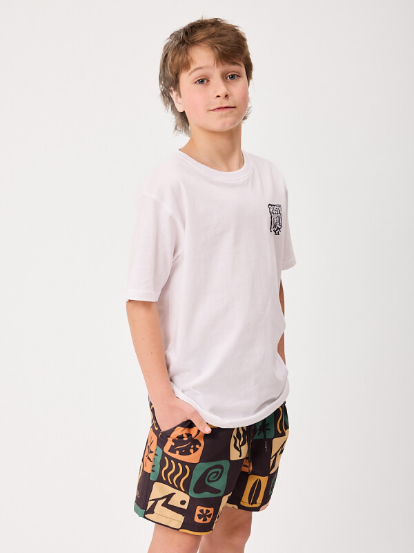T-SHIRT MONTEGO TEEN RUSTY Blanco