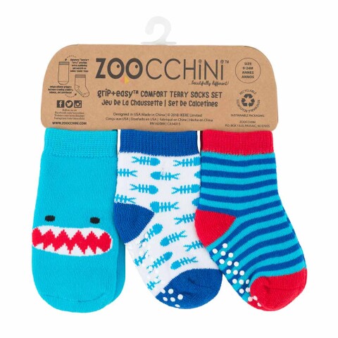Medias para bebés Tiburón