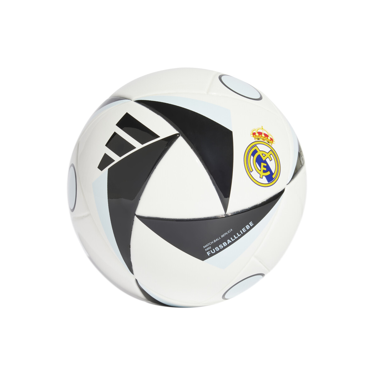 Pelota adidas Real Madrid Mini Home - White & Black - White & Black 