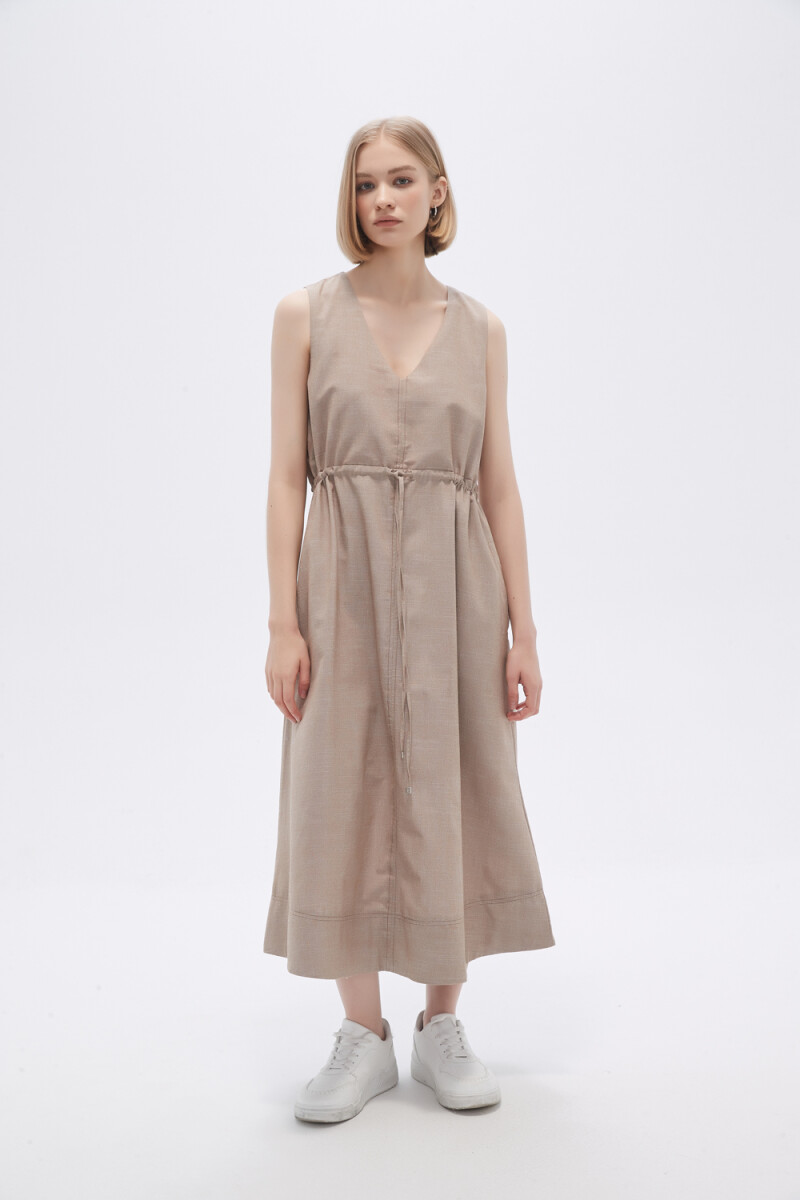 Vestido Mexal - Beige Oscuro 