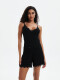 SHORT CON ENCAJE NEGRO