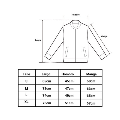 Campera Inflada Capitoneada Uzspace Aviador Invierno Vst013006-l
