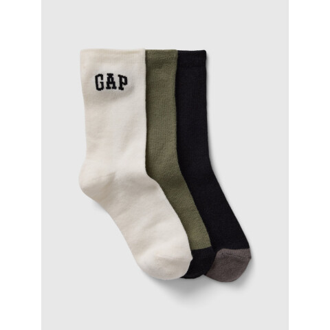 F24 B CREW 3PK MULTI 5
