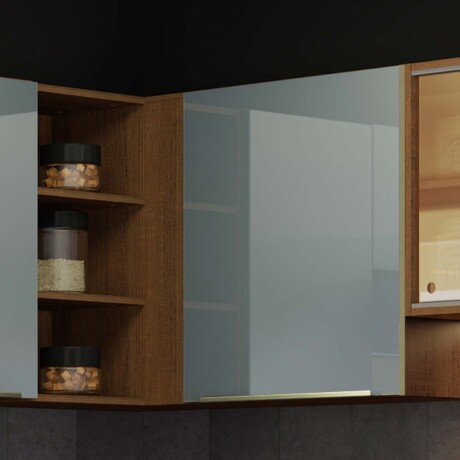 AEREO 102 CM MDP GRIS LUX