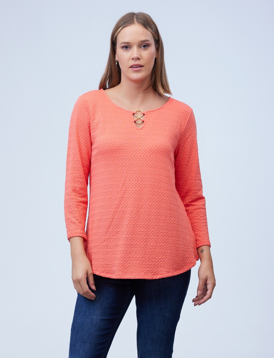 Blusa Aros - Coral 
