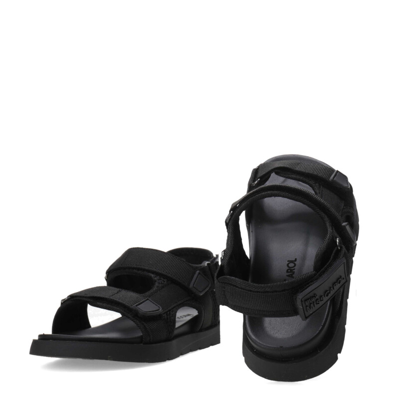 Sandalias de Niña MINI Miss Carol Lumo Negro