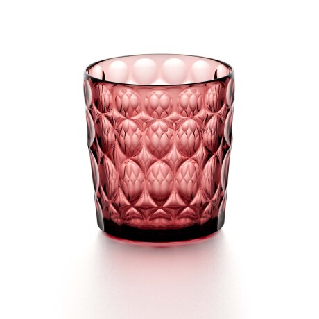 VASO 400ML 131401 PLASTICO-RECICLADO ROJO VANITY