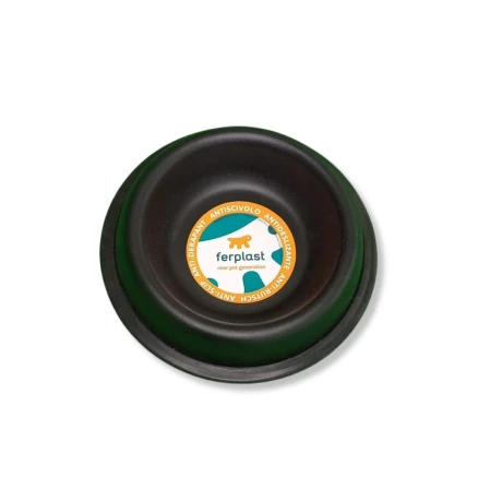 PLATO FERPLAST NEGRO ANTIDESLIZANTE MEDIANO Plato Ferplast Negro Antideslizante Mediano