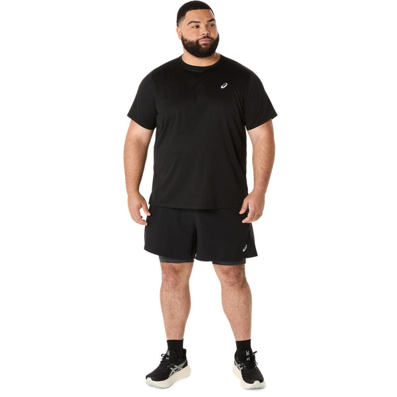 Short Running Road 2N1 5In Hombre Performance Black/graphite Grey