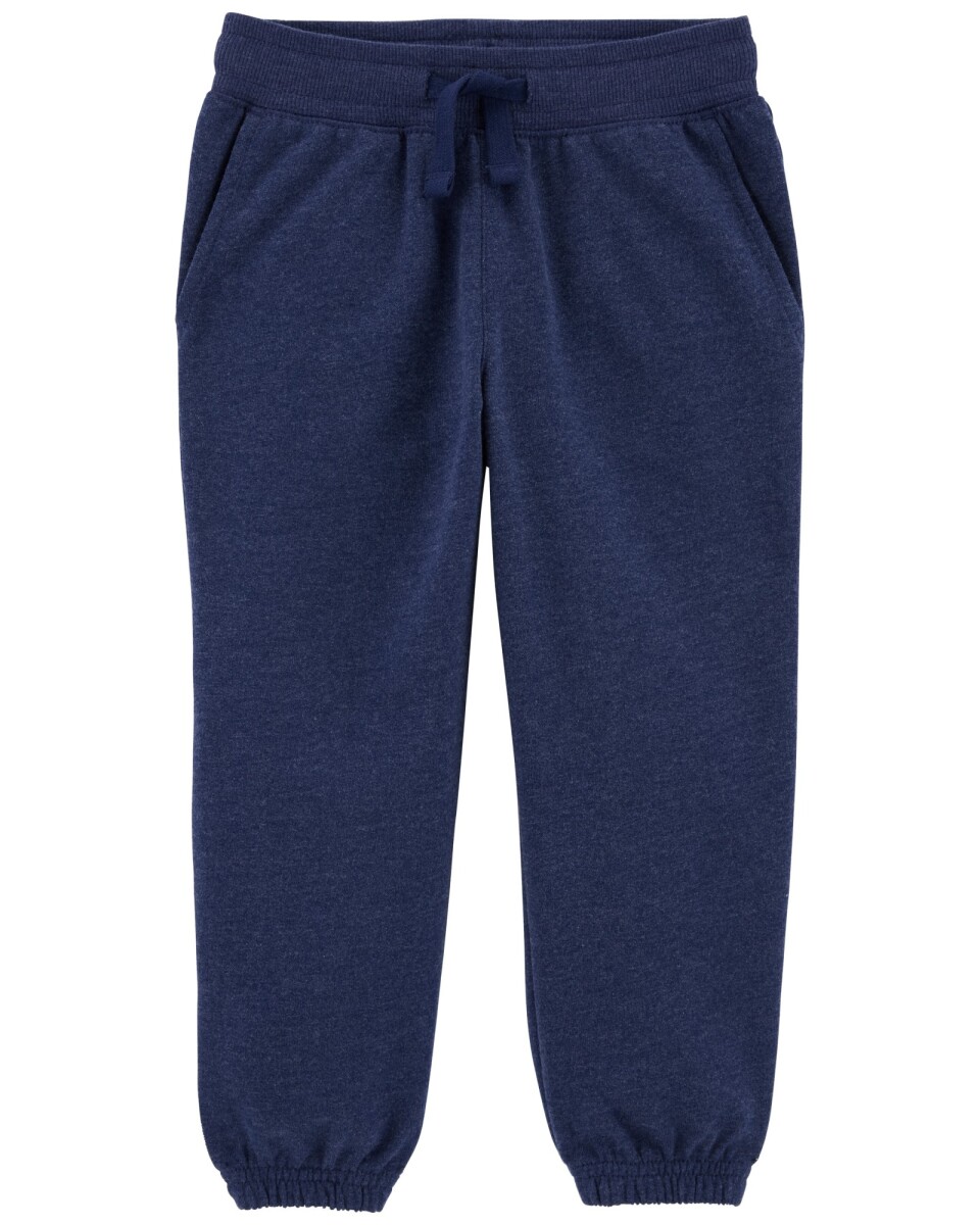 Pantalón deportivo de algodón con puños ceñidos 