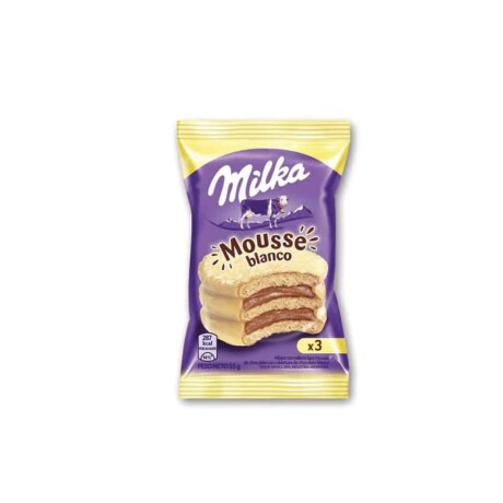 Alfajor Milka Trimousse Blanco 55g Alfajor Milka Trimousse Blanco 55g