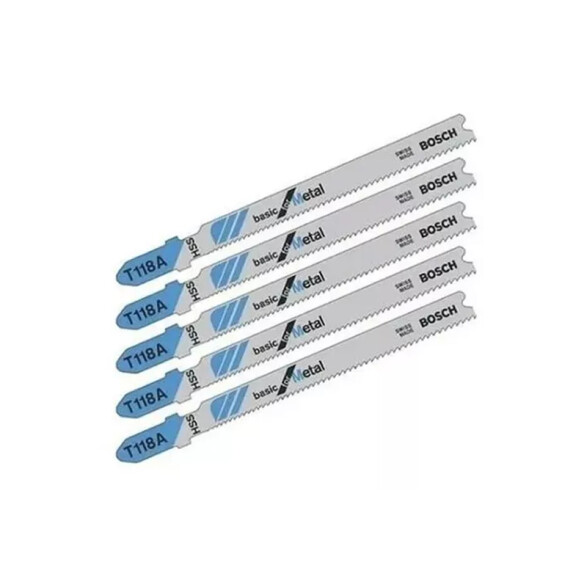5 Hojas caladora para metal-aluminio BS3430
