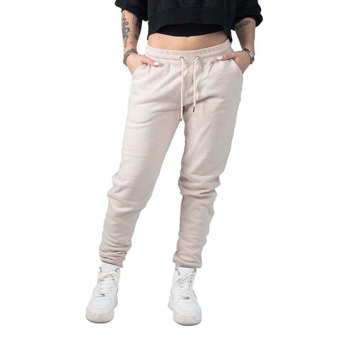 Pantalones - The Brooklyn Haus - Canva Pantalon Felpa Dama de Mujer - 210501I24 - Beige 