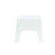 Mesa de exterior Skarpo Banqueta Plastico Sunset Blanco