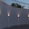 APLIQUE BIDIRECCIONAL WALL PLUS ABIERTO-CERRADO 90º/2º NEGRO 3000K 10W IP65 APLIQUE BIDIRECCIONAL WALL PLUS ABIERTO-CERRADO 90º/2º NEGRO 3000K 10W IP65
