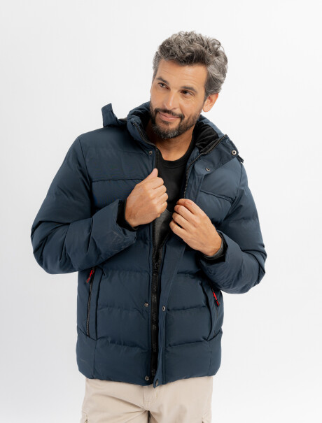 Campera Ravik capitoneada azul