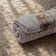 Manta polar 1 plaza 127x152 cm GRIS CLARO