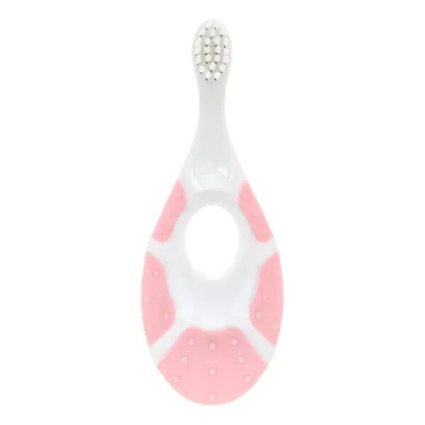 Cepillo dental BUBA 0-24 meses rosado