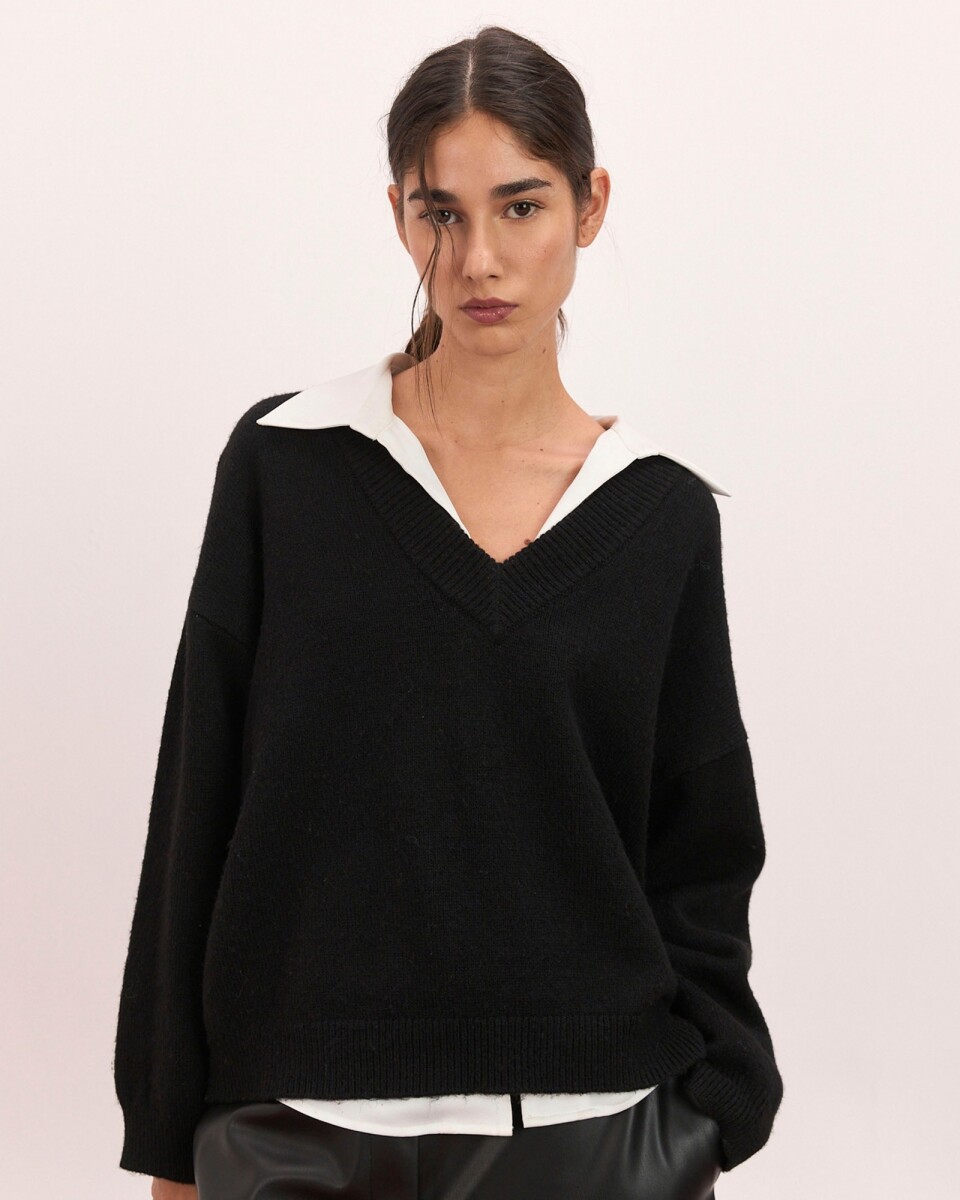 Sweater June - Negro 