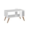 MESA RATONA - ESTILO MINIMALISTA BLANCO