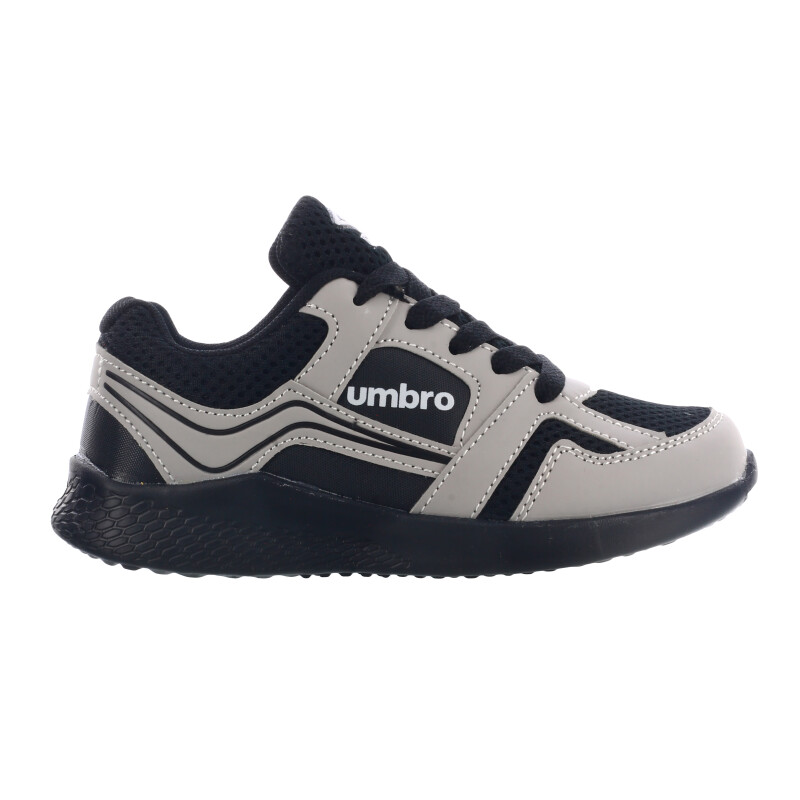 Championes de Niños Umbro BLAZE Jrs. Negro - Gris