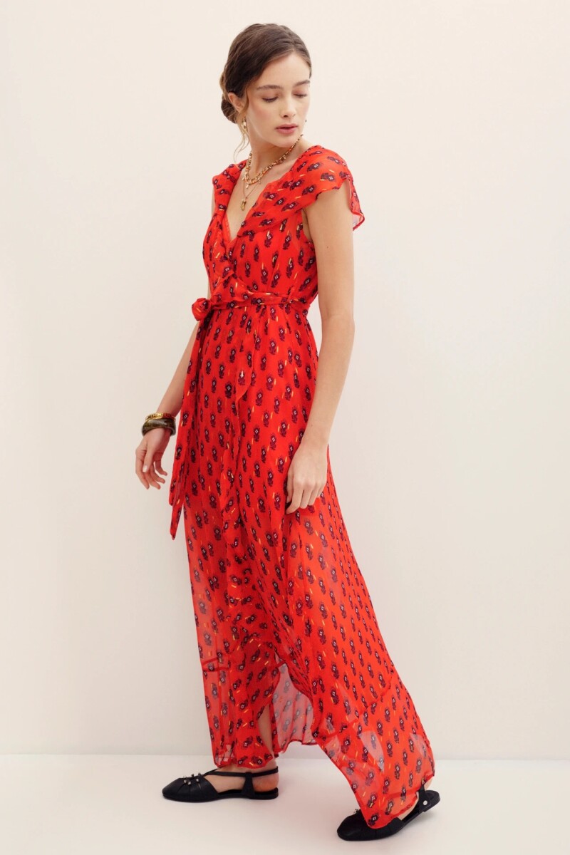 VESTIDO ELSIE SUMMER Rojo
