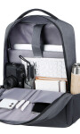 MOCHILA FORTUNE TAFETA GRIS