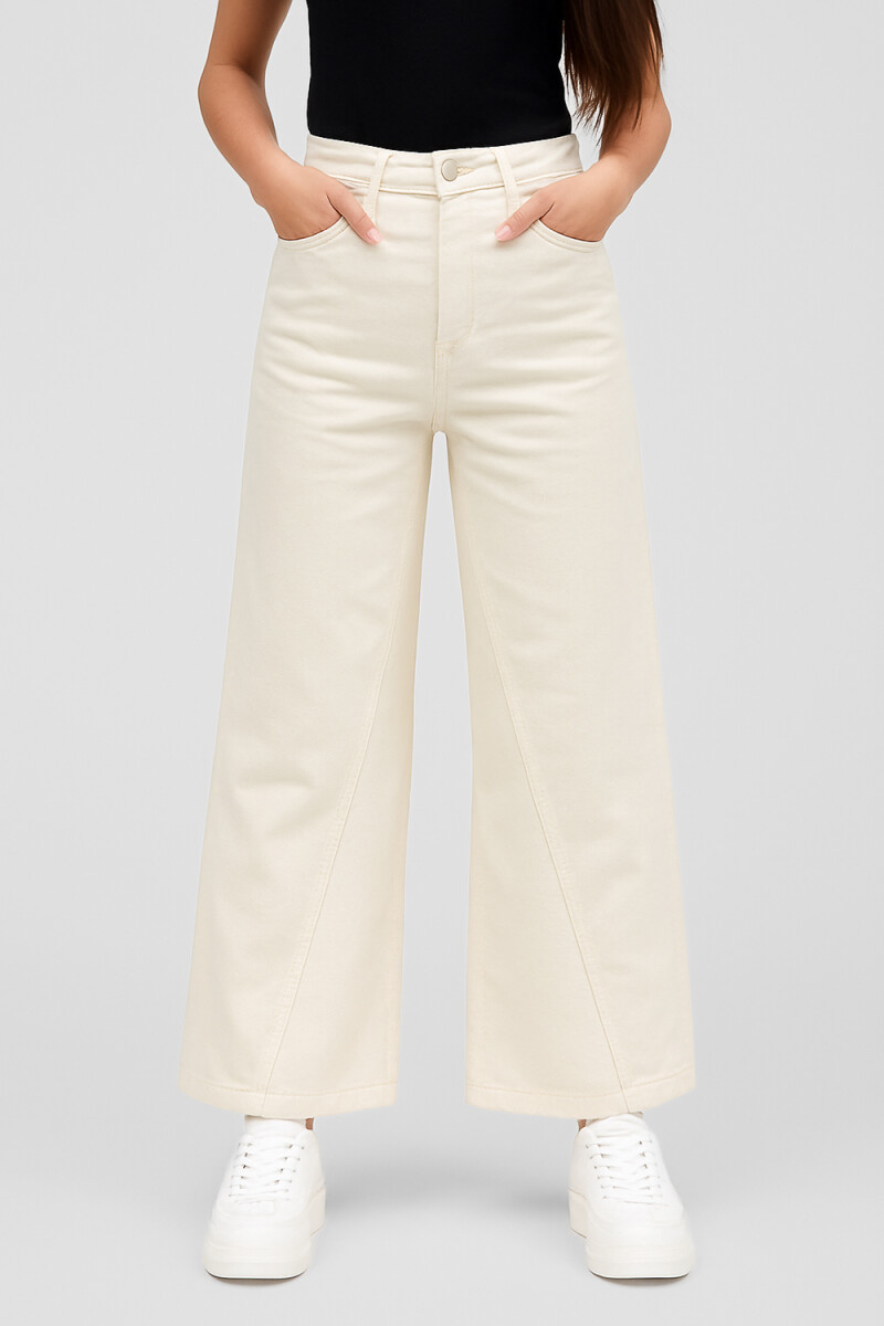 Pantalon Aprile - Marfil / Off White 