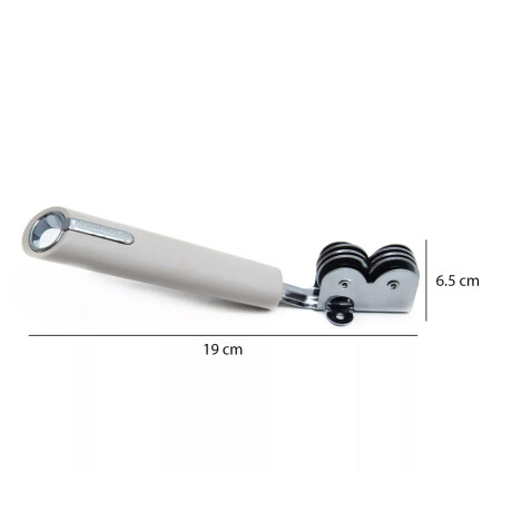 Afilador de cuchillos con mango ergonómico Blanco