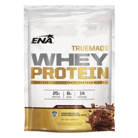 Suplemento en polvo ENA Whey True Made 1LB Chocolate