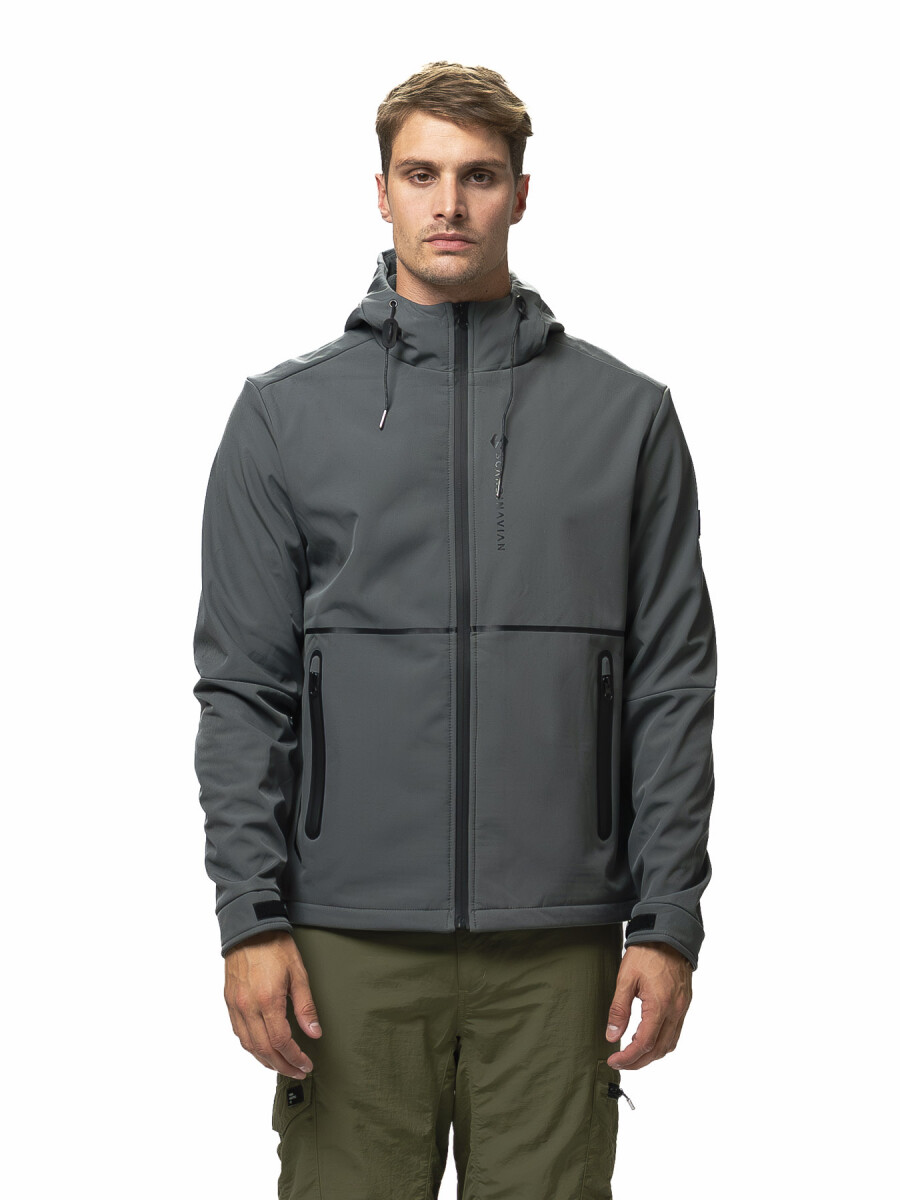 Campera Neopreno Scandinavian Santa Fe - Gris 