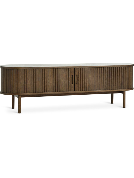 Mueble TV LYNGVIG 160cm 2 puertas persi roble osc Mueble TV LYNGVIG 160cm 2 puertas persi roble osc