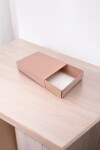 Caja eco 13 tipo caja fosforo 10x14x3 cm. NUDE