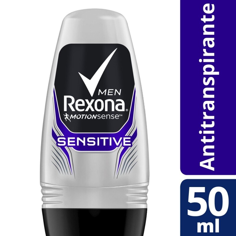 Desodorante Rexona Roll On Men Sensitive 50 GR Desodorante Rexona Roll On Men Sensitive 50 GR