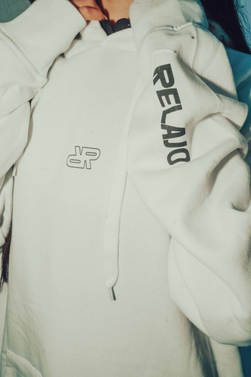 Hoodie Quilombito Blanco