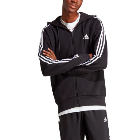 CAMPERA adidas ESSENTIALS FRENCH TERRY BLACK/WHITE