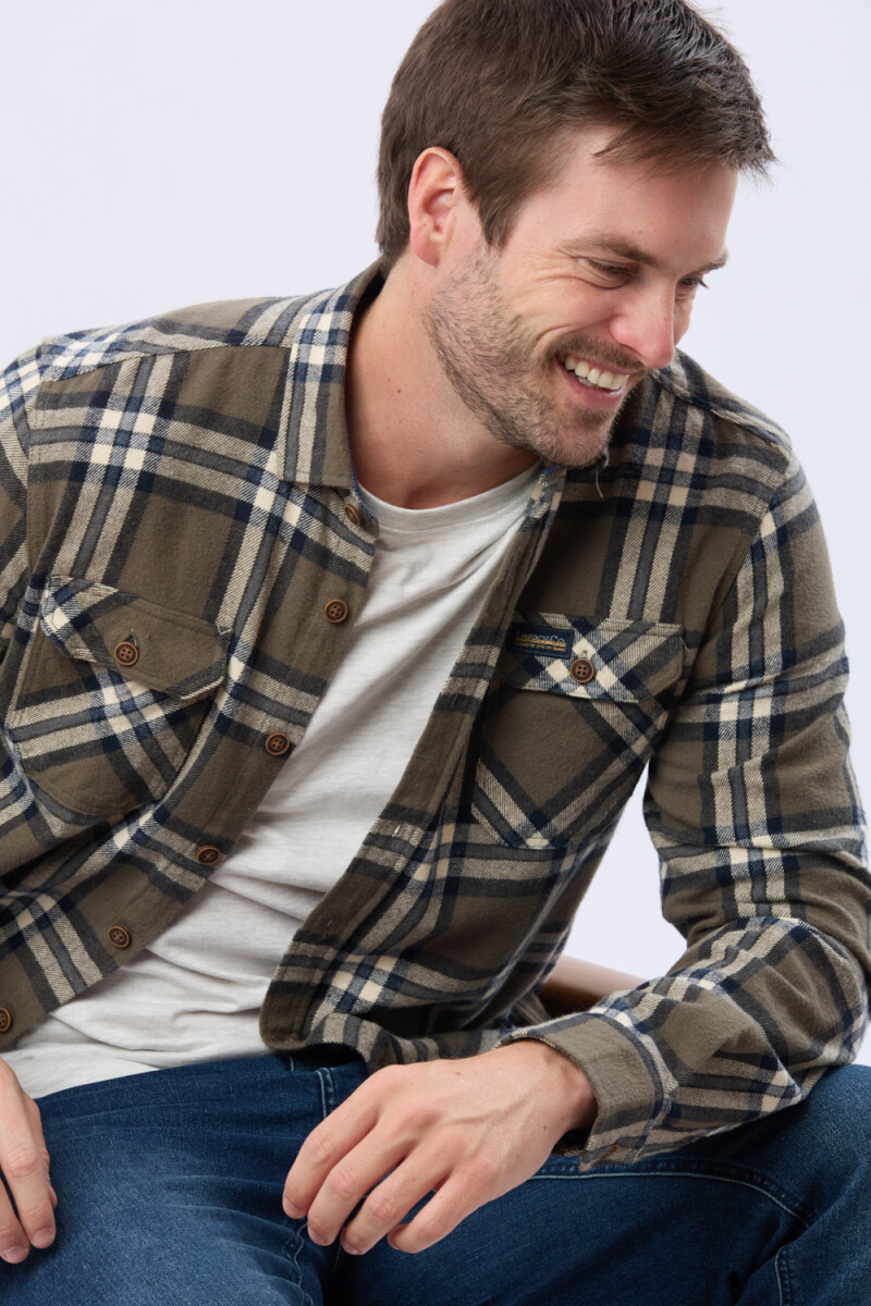 SOBRECAMISA LEÑADORA - Verde 