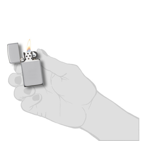 Encendedor Slim ZIPPO 1610 Plata 0