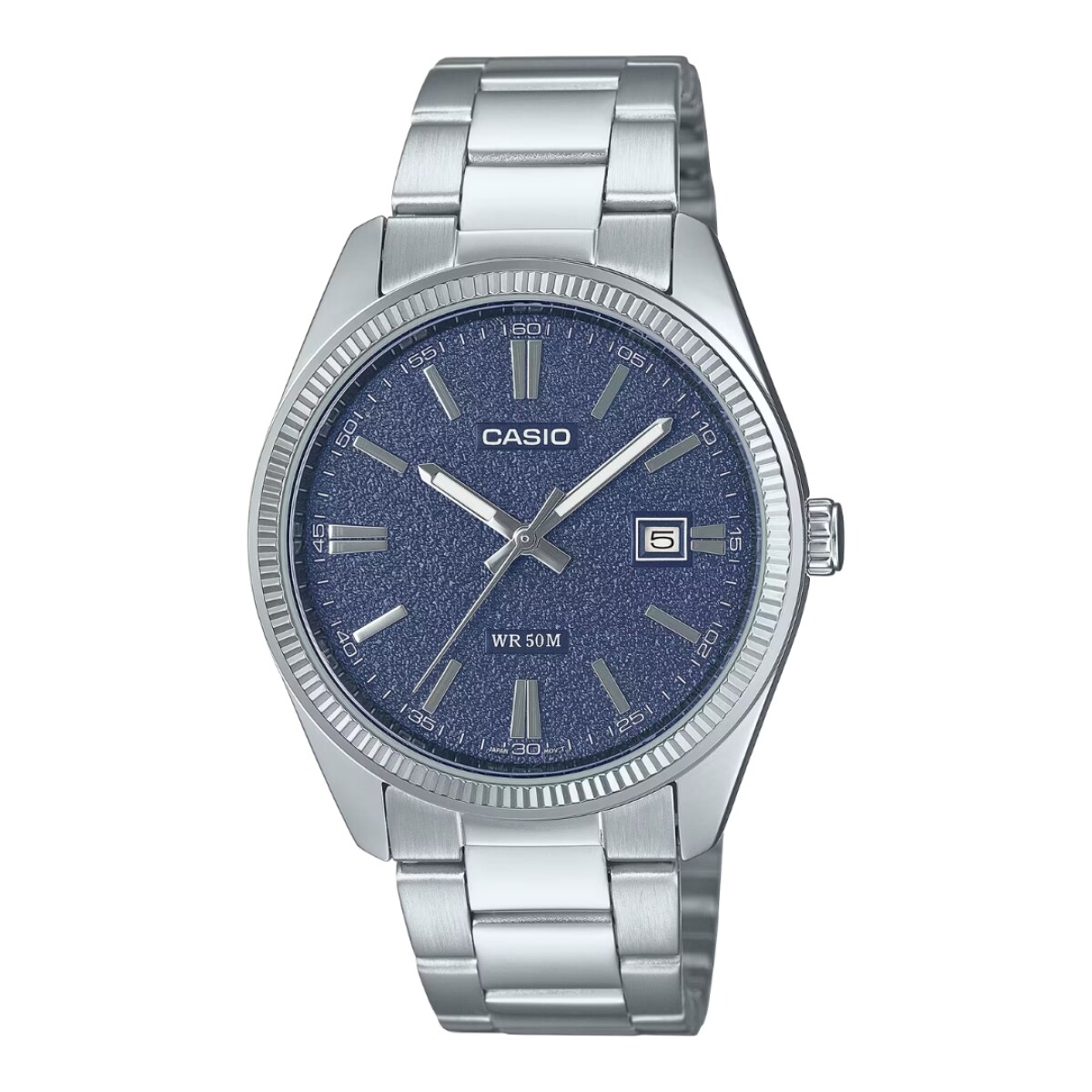 Reloj Casio MTP1302DA 2A1VDF para hombre con correa de acero - Azul 