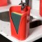 Dispensador de jabón click ROJO